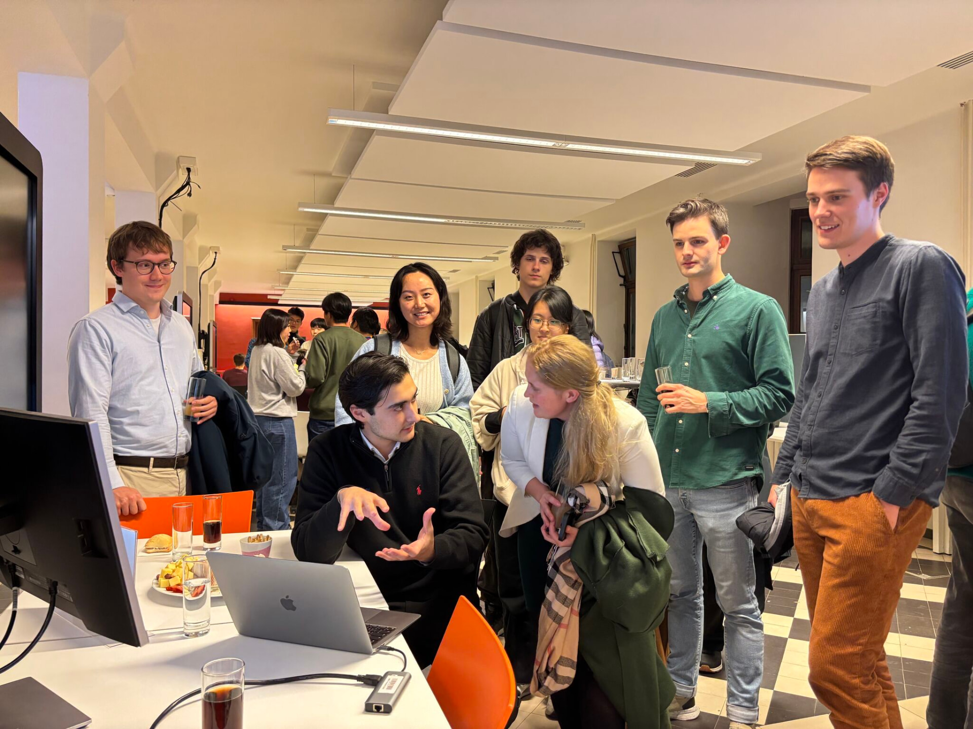 Walking young founders through the product