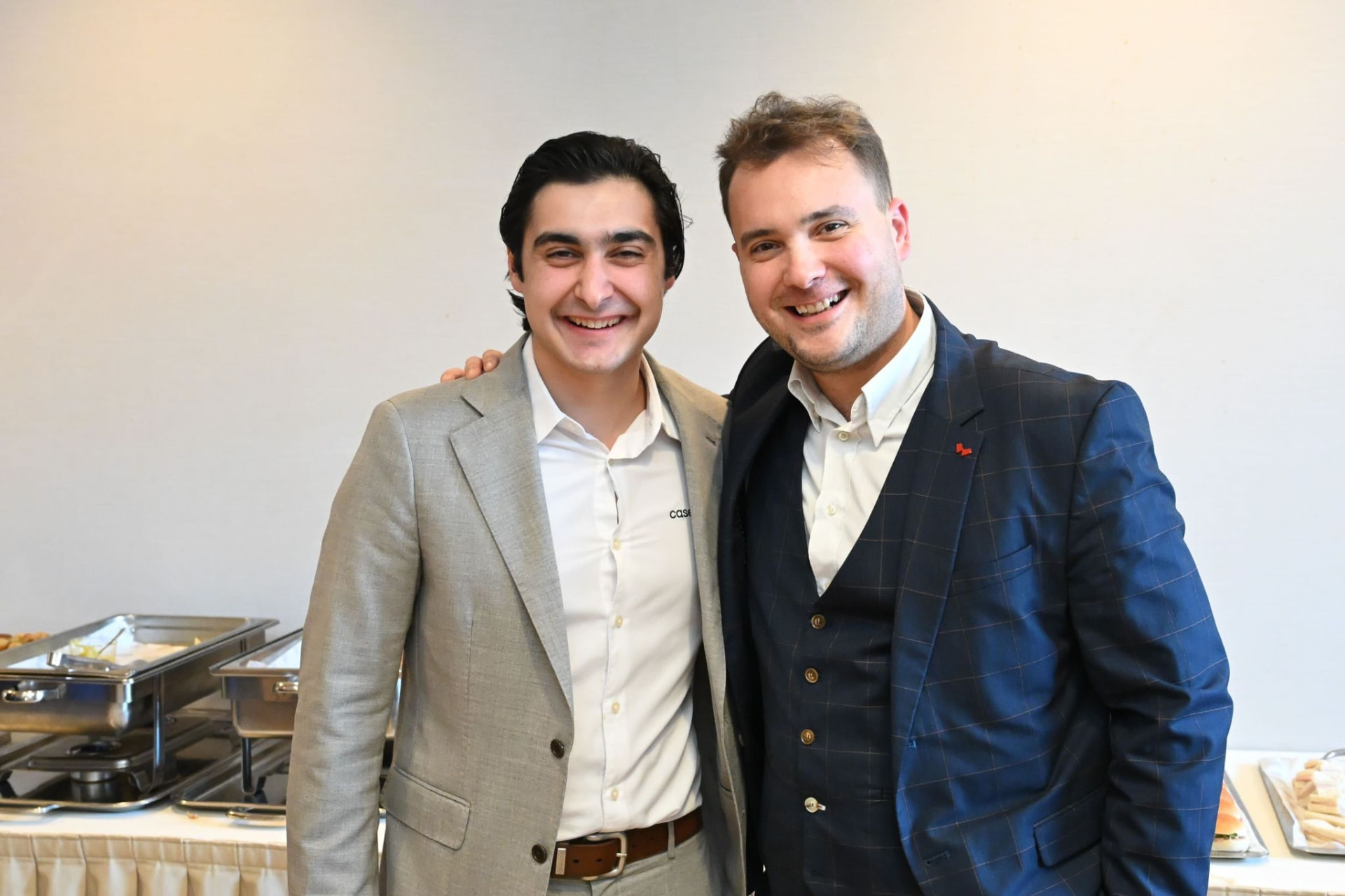 Meeting partners and clients at industry events