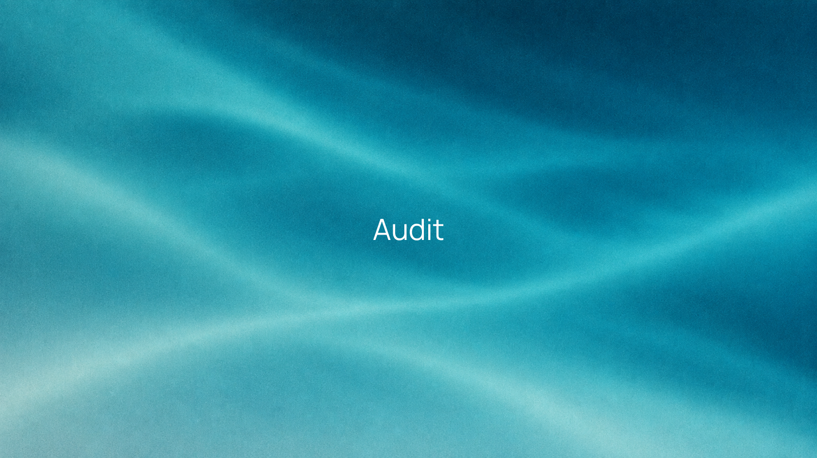 An evidence trail that's already built