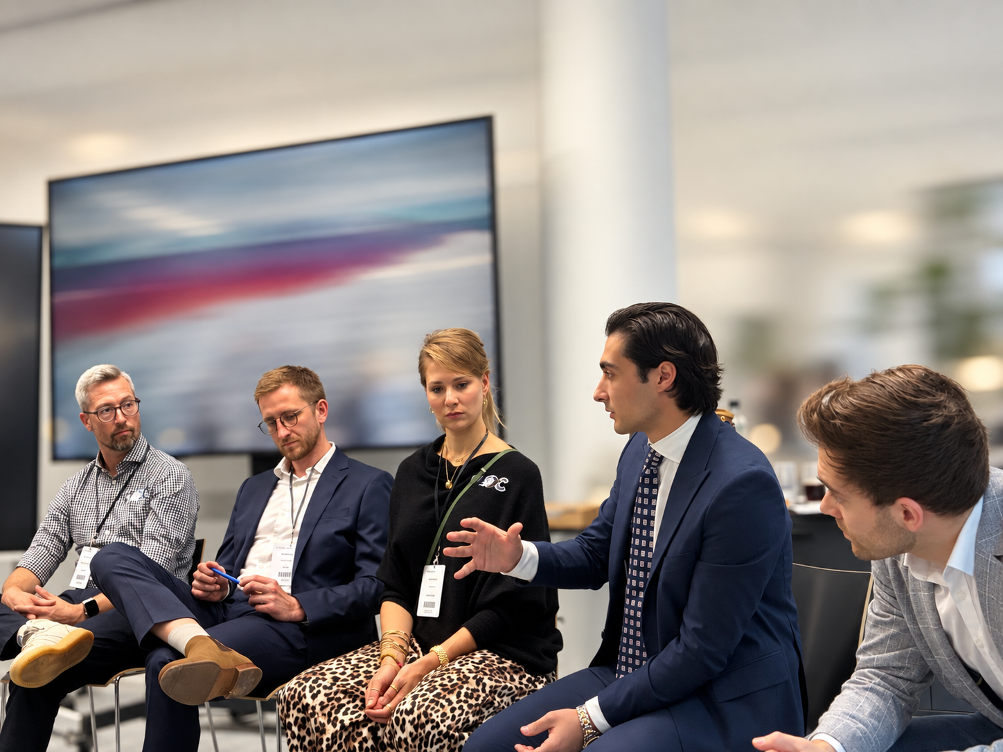 Close-up of the legal operations panel in Frankfurt